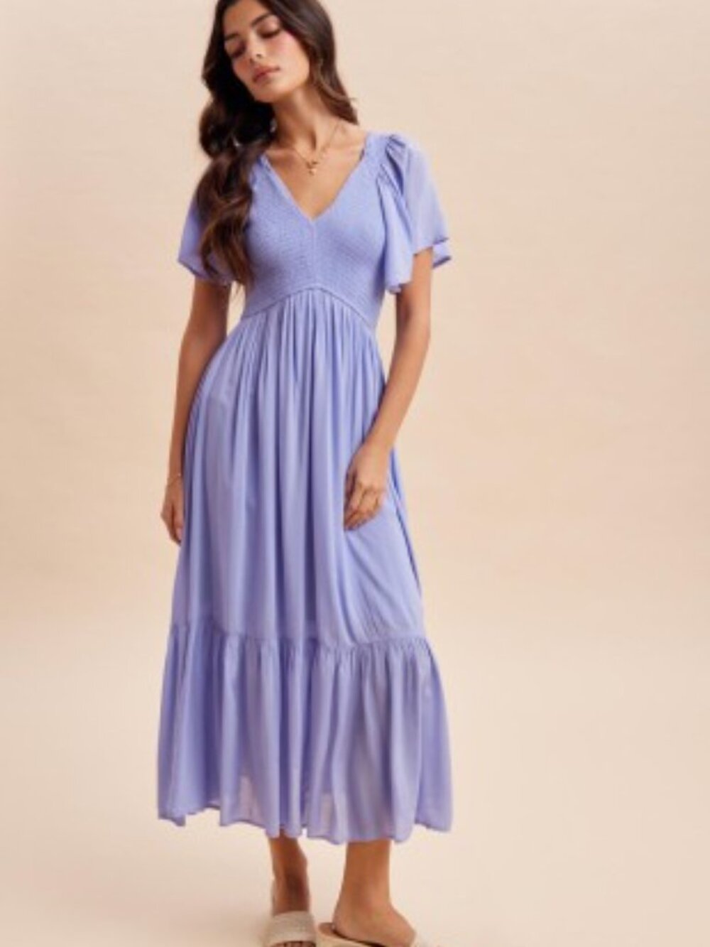 Modal Smocked Dress